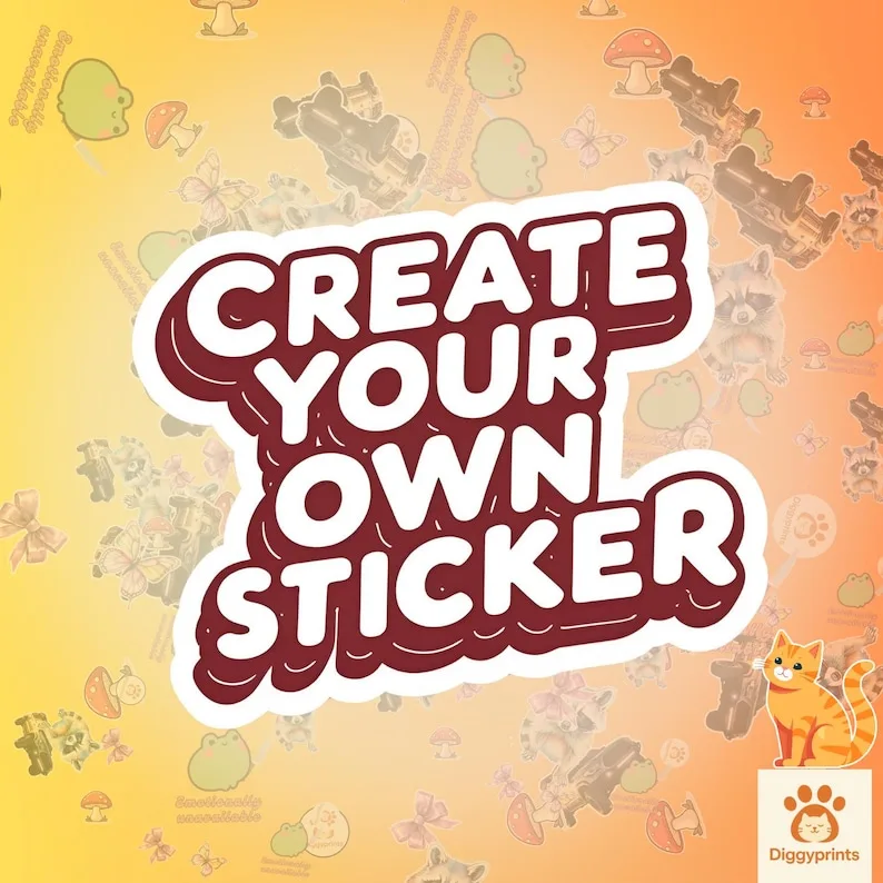 Custom vinyl sticker