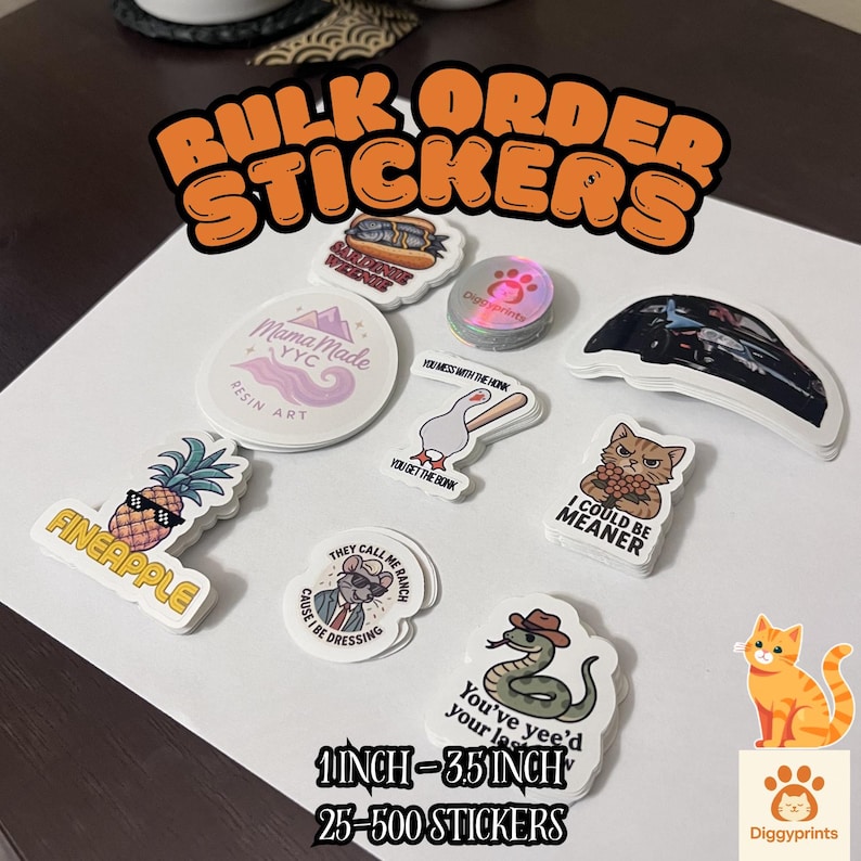 Glossy Stickers